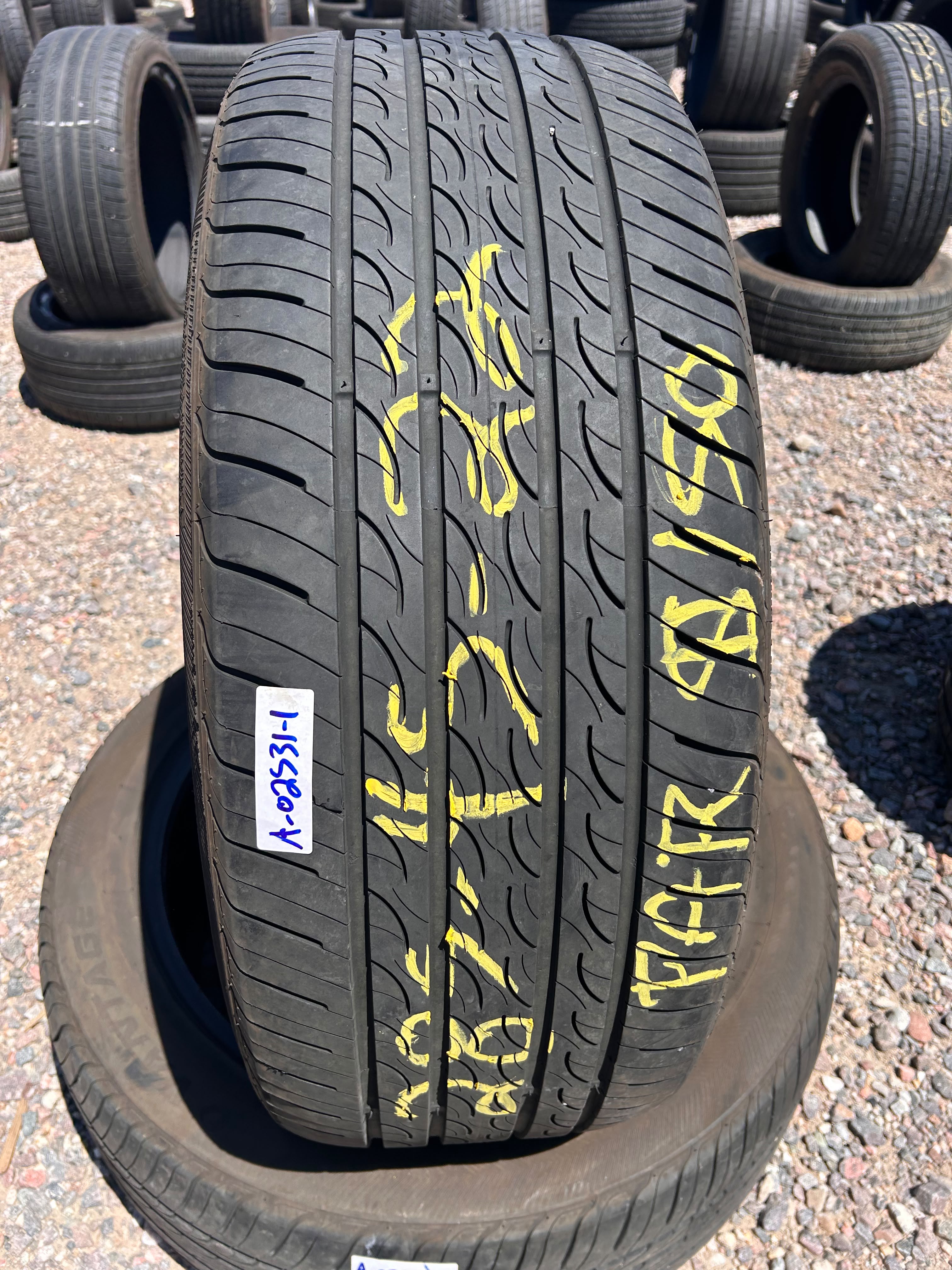 285/45R22 Pair (2 Used Tires) Vanatage Sport UHP X