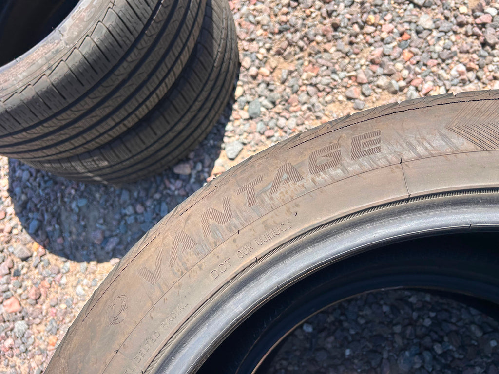 285/45R22 Pair (2 Used Tires) Vanatage Sport UHP X