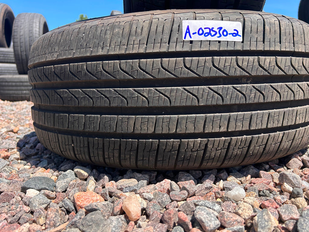 225/40R19 Pair (2 Used Tires) Pirelli Cinturato P7