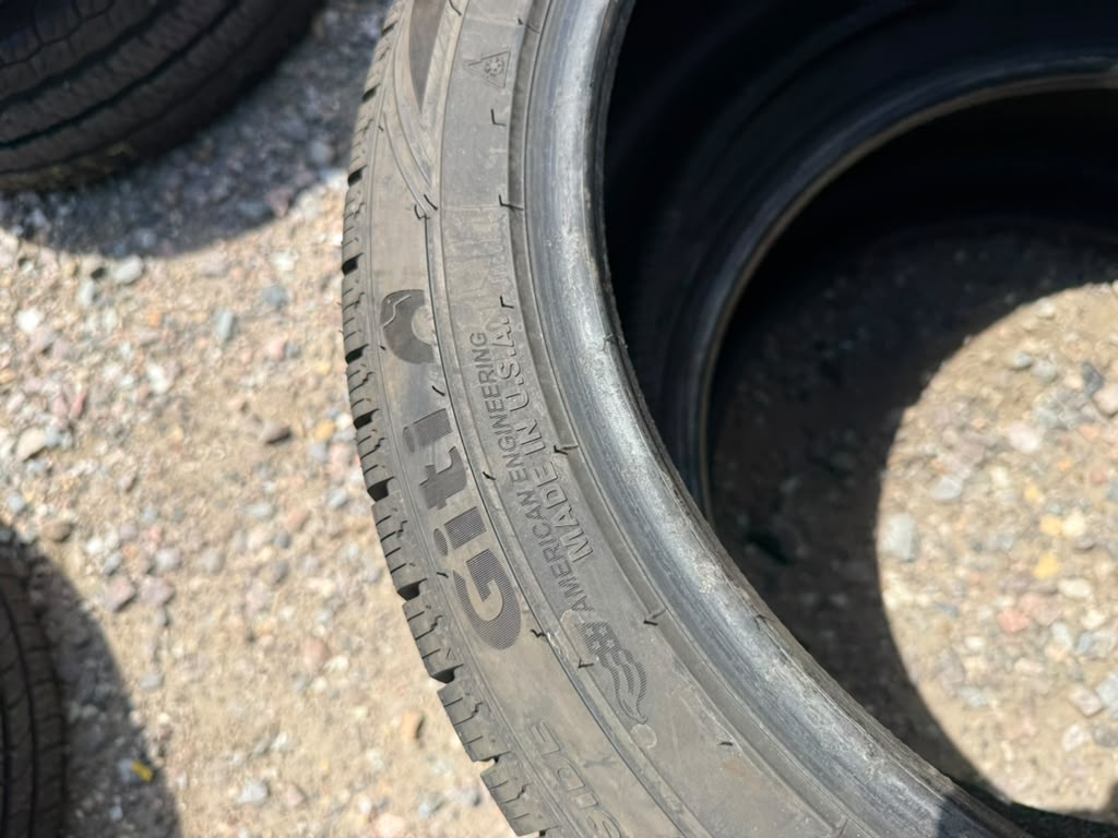 235/45R18 Pair (2 Like New Tires) Giti Weather Control