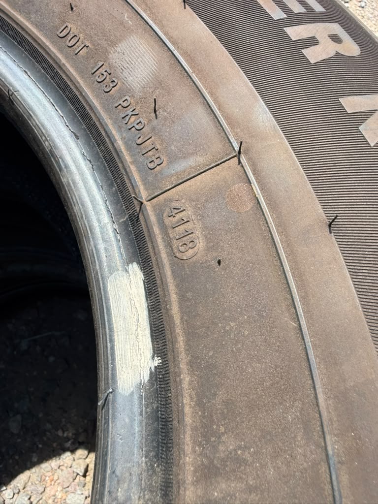 ST235/80R16 Set (4 Used Tires) Trailer King RST