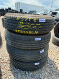 ST235/80R16 Set (4 Used Tires) Trailer King RST