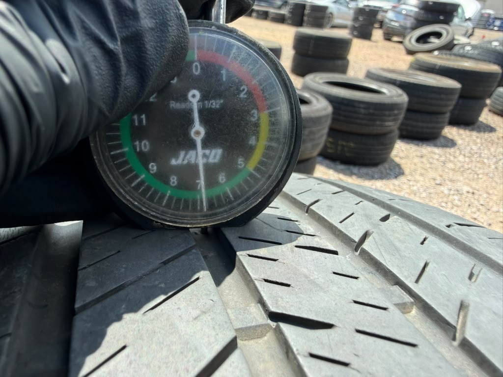 225/55R17 Pair (2 Used Tires) Achilles Touring Sport AS