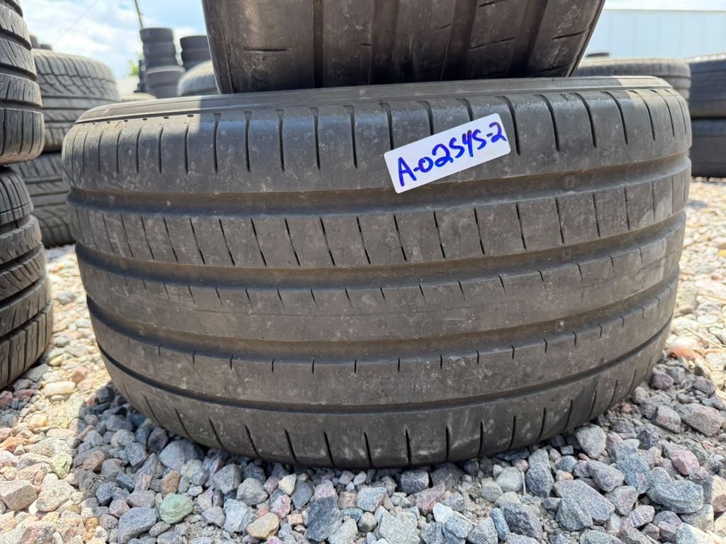 275/35R19 Pair (2 Used Tires) Yokohama Advan Sport