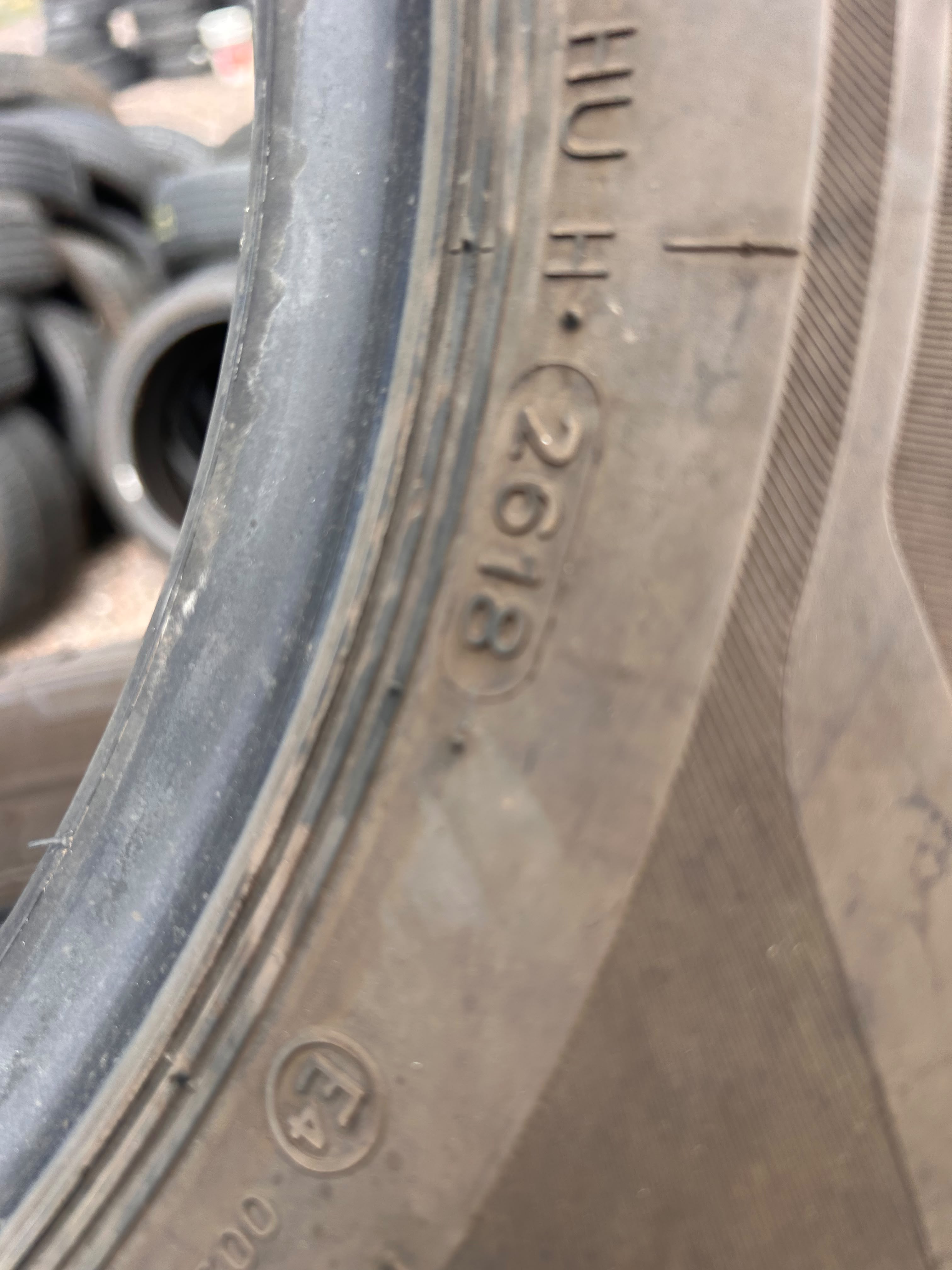 LT225/75R16 Set (6 Used Tires) Hankook Dynapro HT