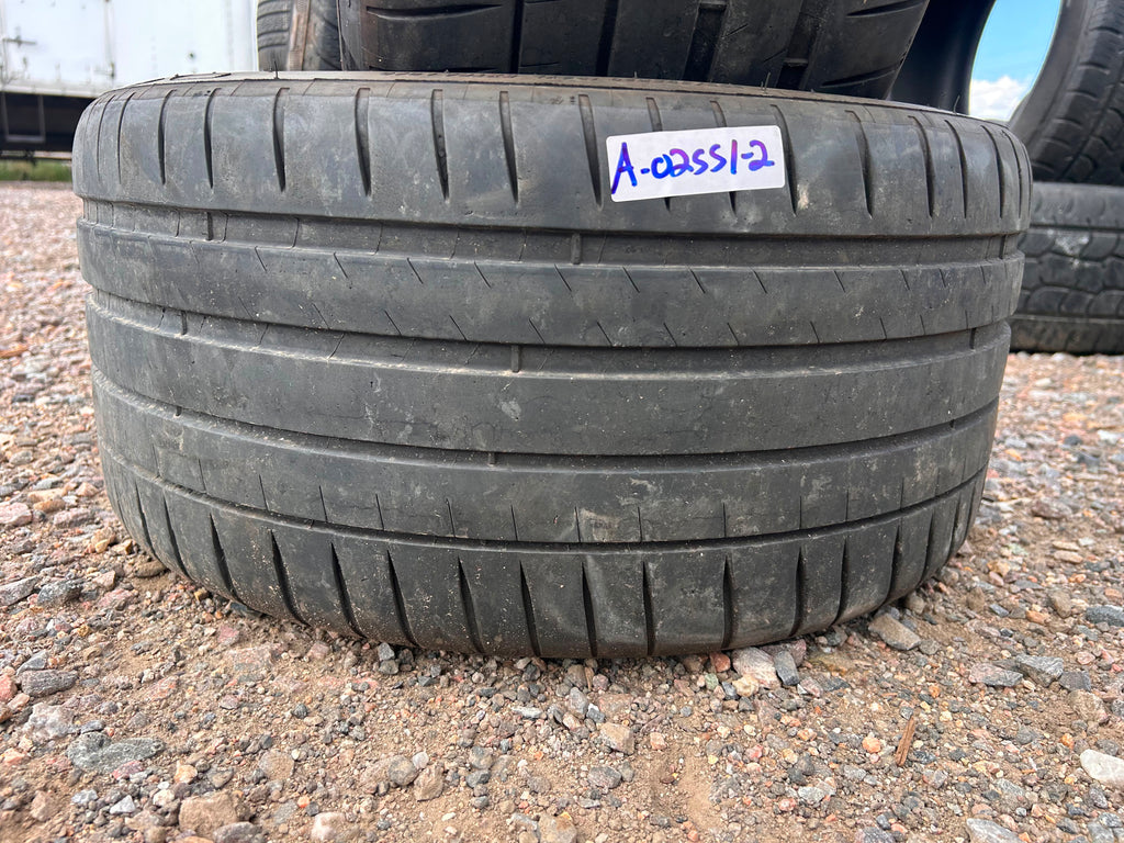 265/30R20 Pair (2 Used Tires) Michelin Pilot Sport 4S