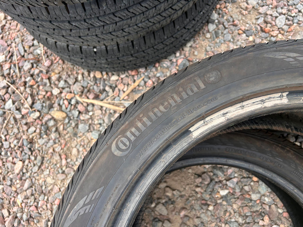 235/45R19 Pair (2 Like New Tires) Continental Contiprocontact