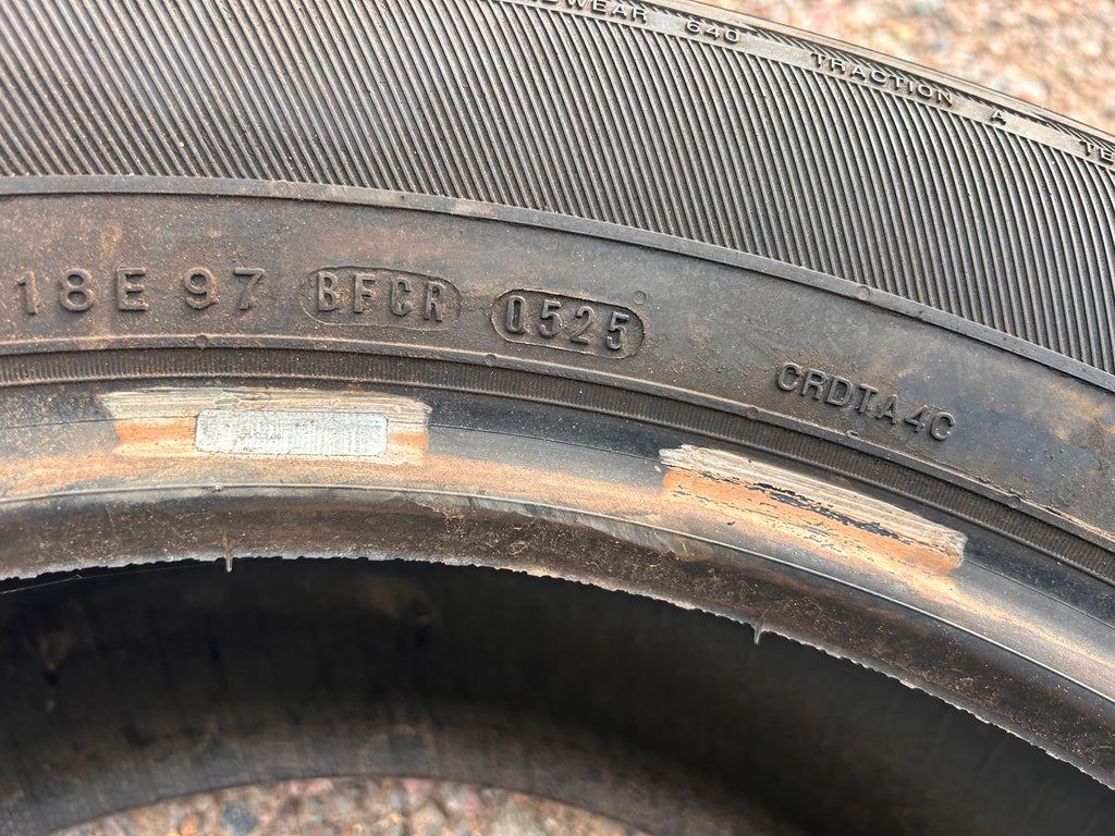 275/55R20 Pair (2 Used Tires) Nexen Roadian HTX RH5