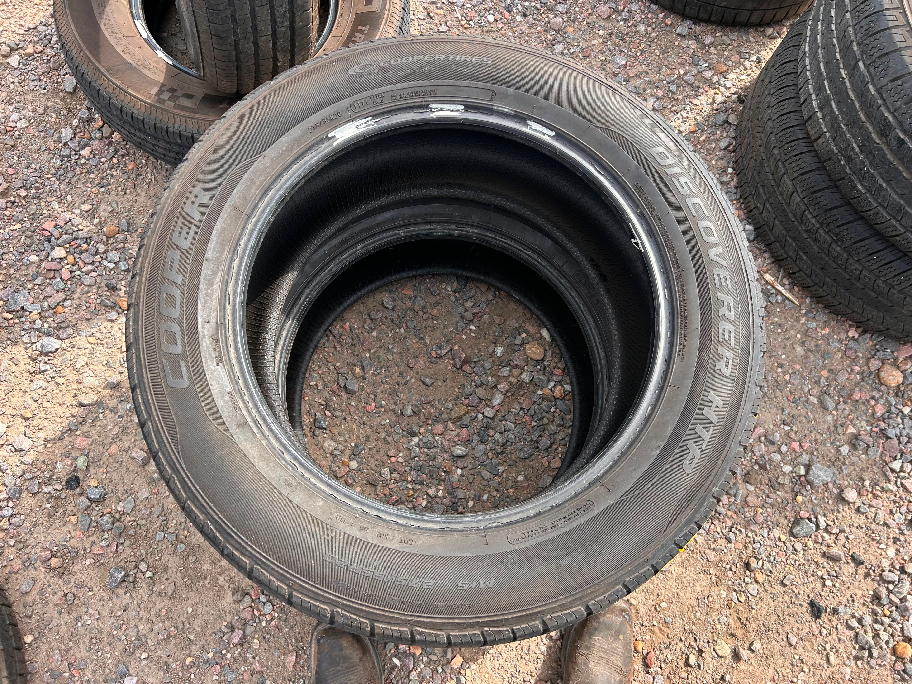 275/55R20 Pair (2 Used Tires) Cooper Discoverer ATP