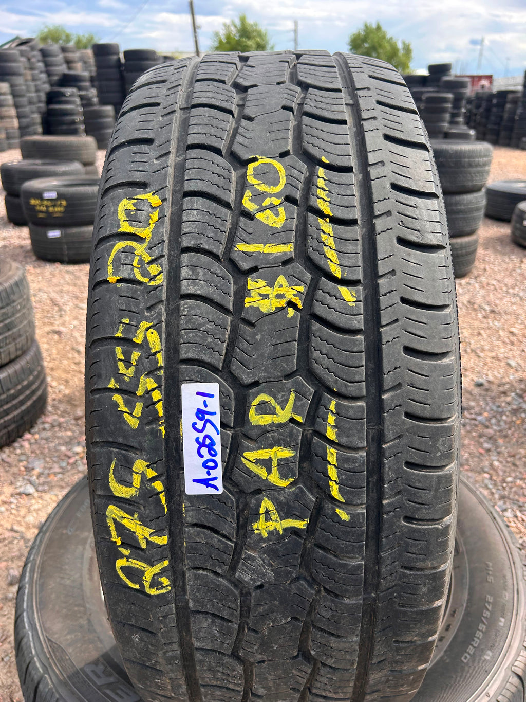 275/55R20 Pair (2 Used Tires) Cooper Discoverer ATP