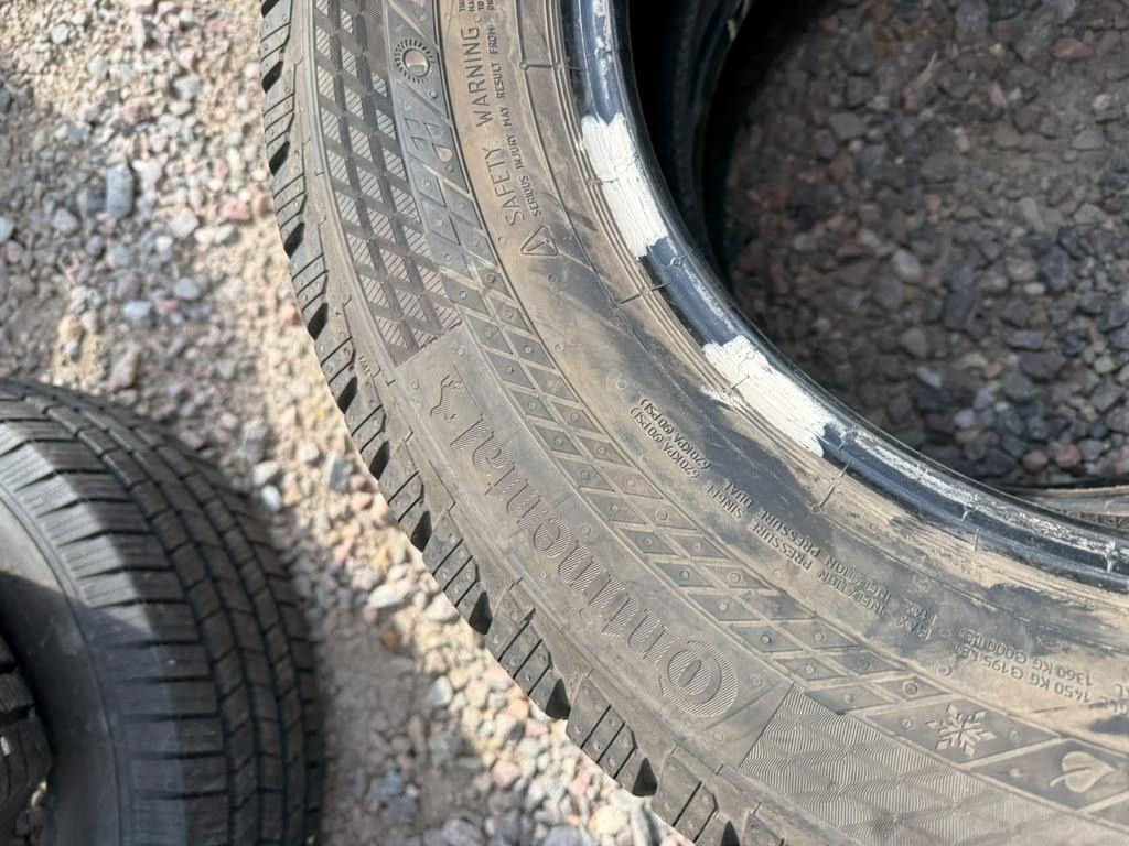235/65R16C Pair (2 Used Tires) Continental Van Contact AS