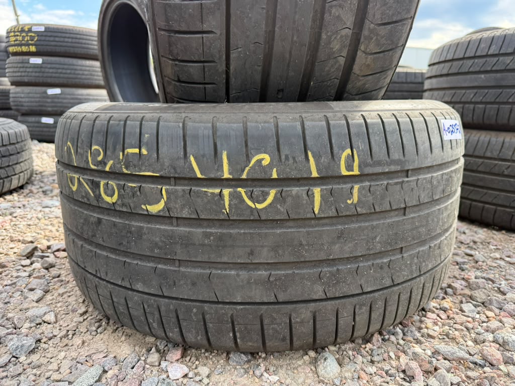 285/40R19 Pair (2 Used Tires) Pirelli Pzero