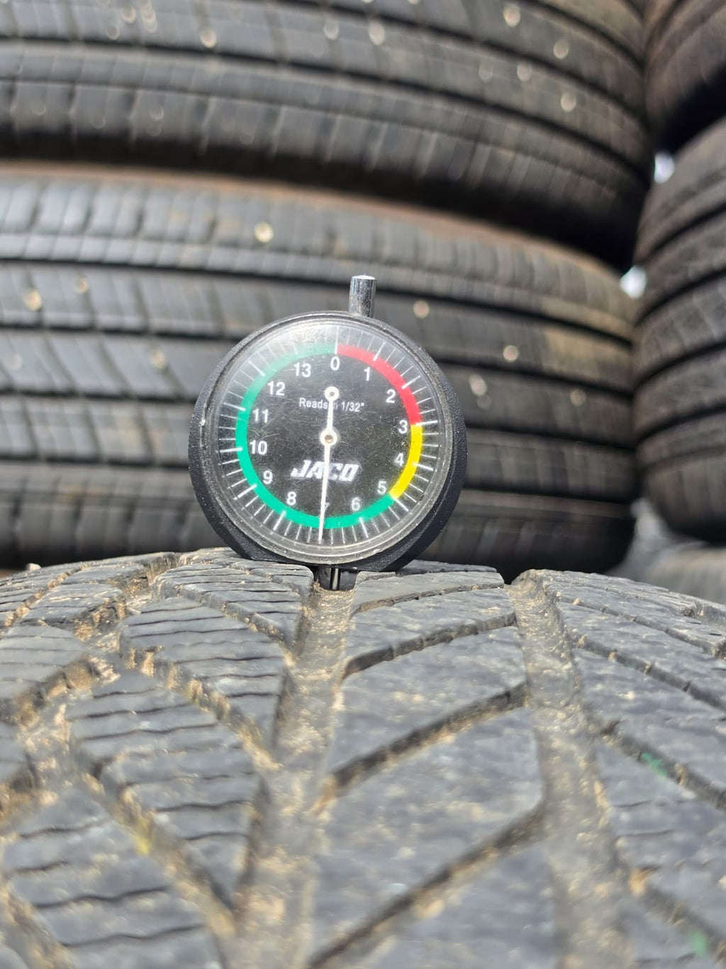 225/60R18 Pair (2 Used Tires) Bridgestone Weather Peak