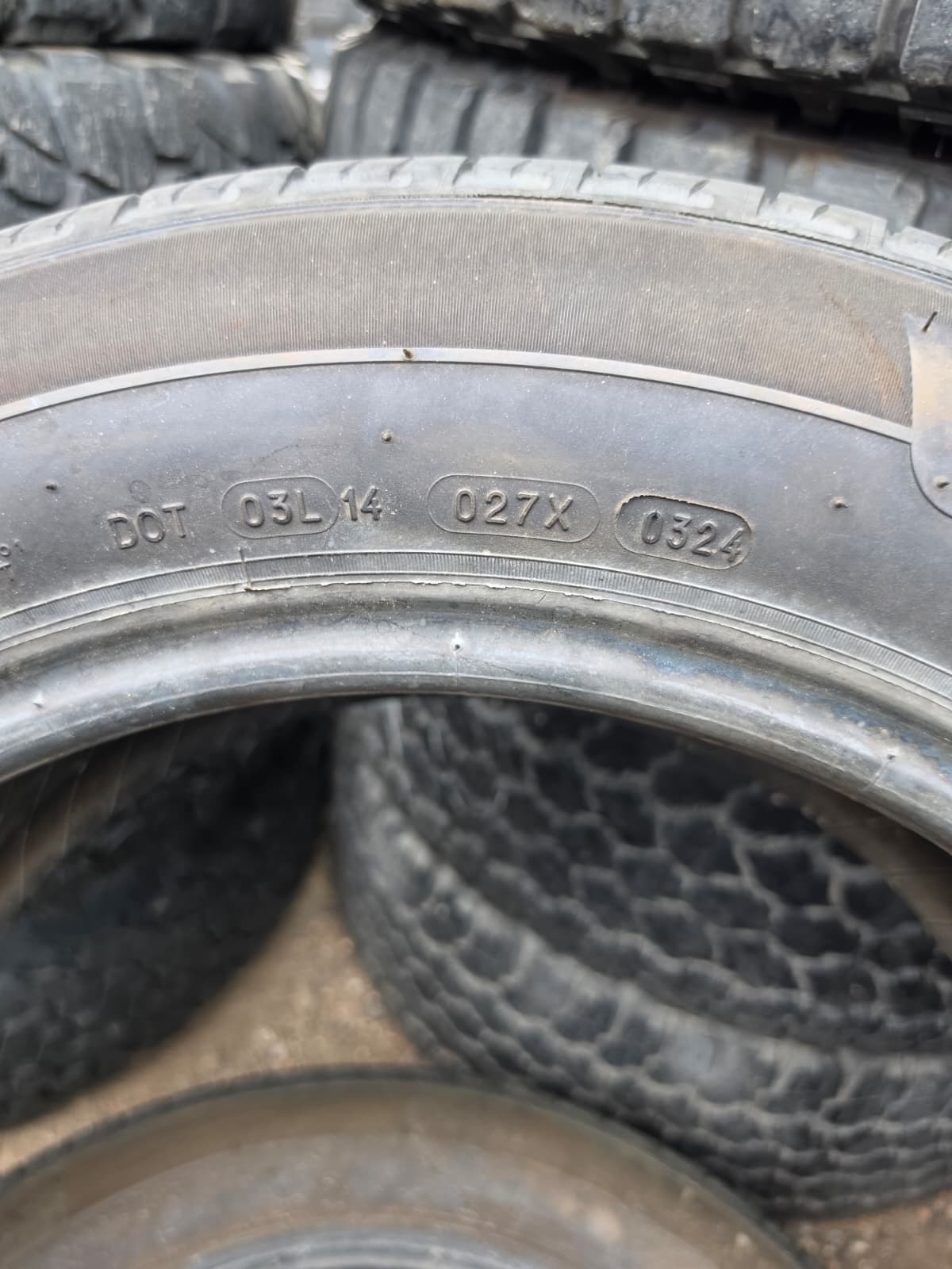 225/60R18 Pair (2 Used Tires) Michelin Primacy
