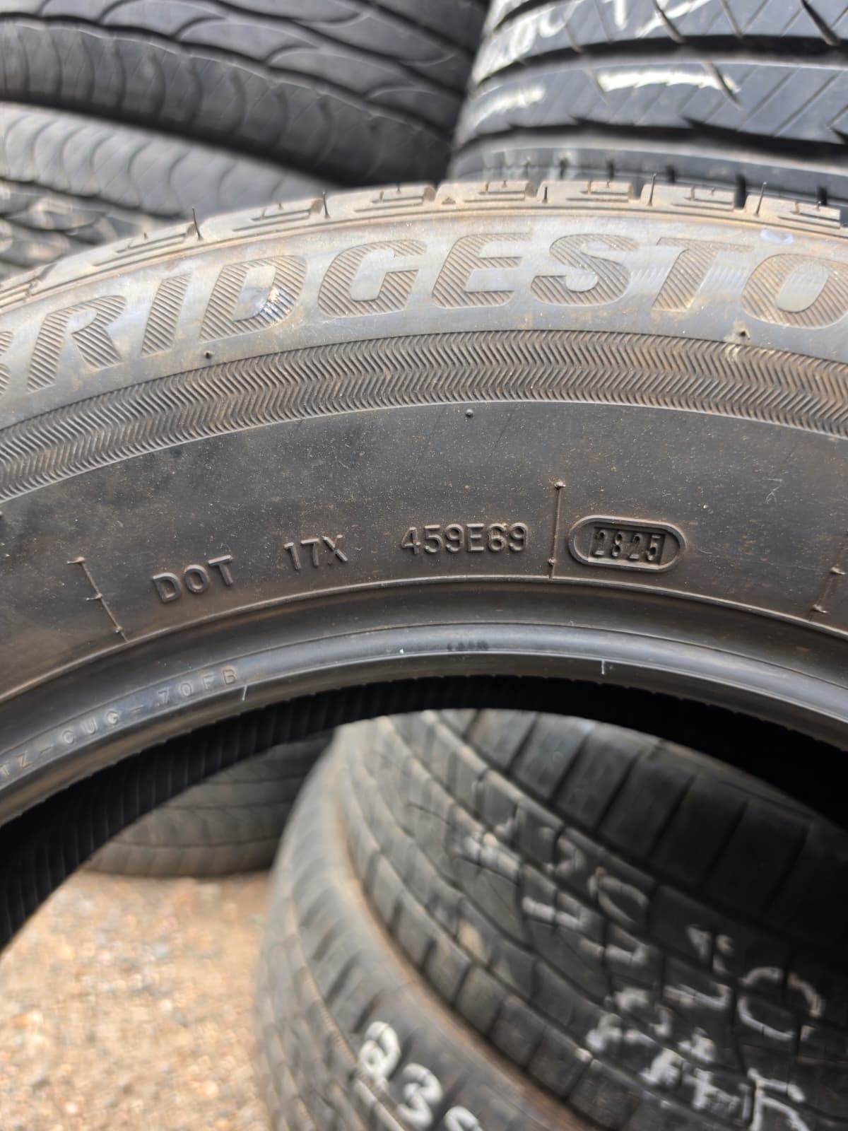 235/60R18 Set (4 Used Tires) Bridgestone Ecopia