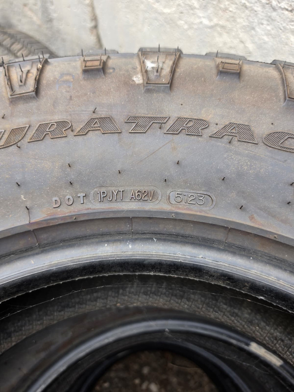 LT285/75R18 Set (4 Used Tires) Goodyear Wrangler Duratrack