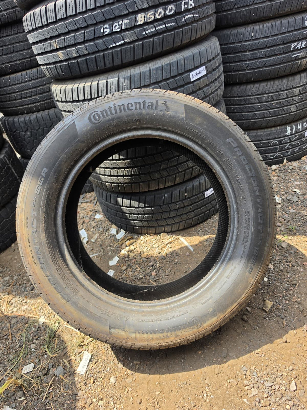235/55R18 Pair (2 Used Tires) Continental ProContact
