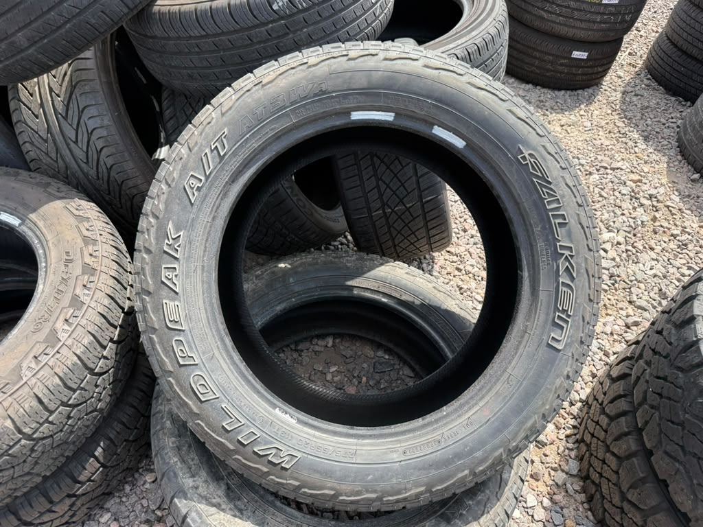 275/55R20 Pair (2 Used Tires) Falken Wildpeak AT