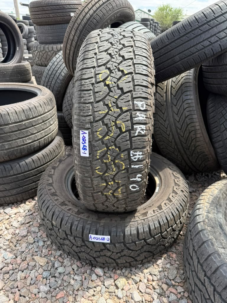 245/65R17 Pair (2 Used Tires) Dextero All Terrain