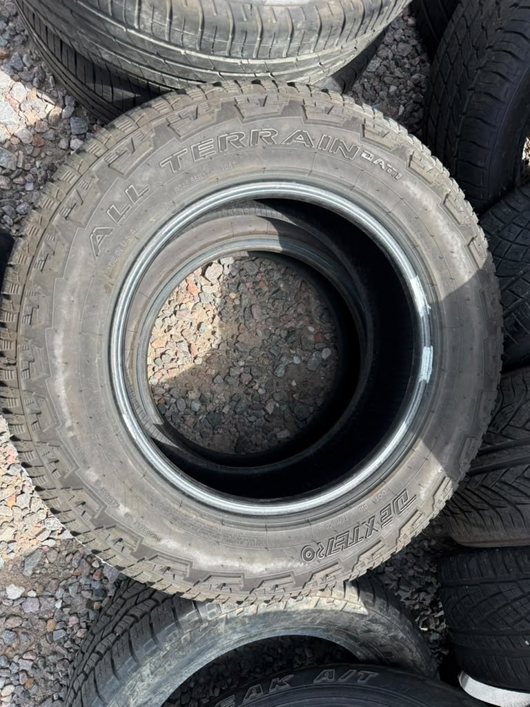245/65R17 Pair (2 Used Tires) Dextero All Terrain
