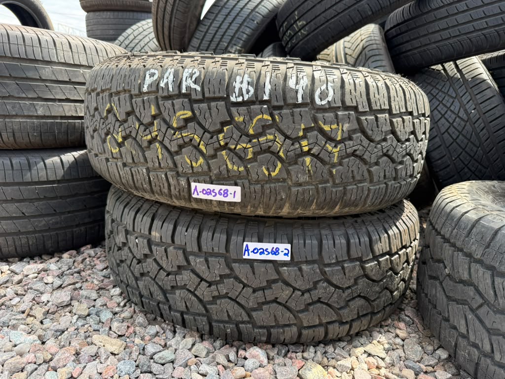 245/65R17 Pair (2 Used Tires) Dextero All Terrain