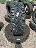 LT275/70R18 Pair (2 Used Tires) Goodyear Wrangler DuraTrac