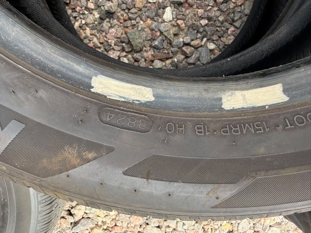 205/55R16 Pair (2 Used Tires) Hankook Kinergy GT