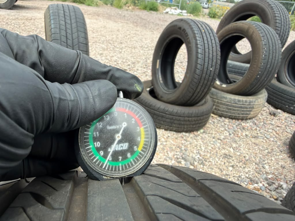 215/55R17 Pair (2 Used Tires) Sentury Touring