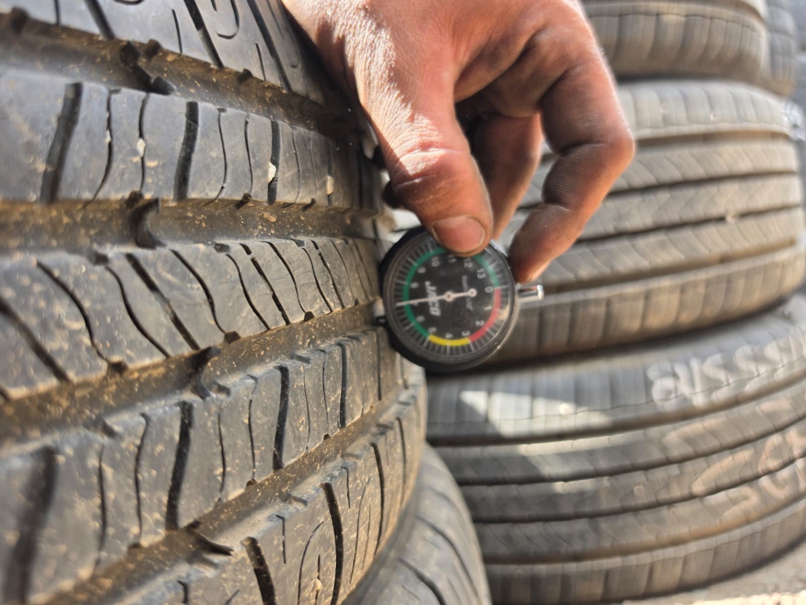 225/55R18 Pair (2 Used Tires) Goodyear Assurance