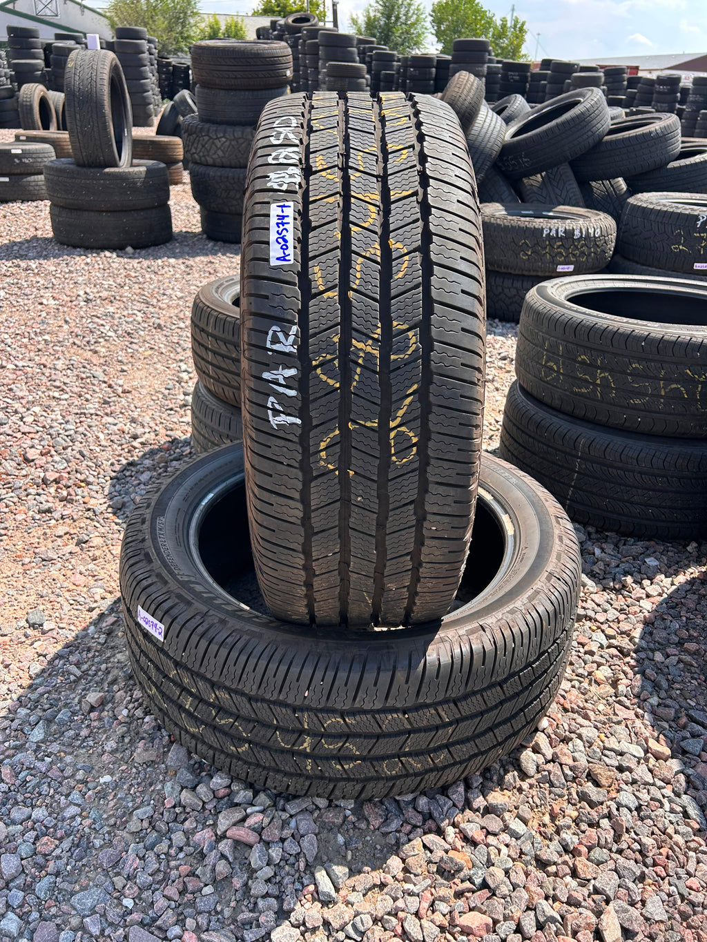 285/45R22 Pair (2 Like New Tires!!) Michelin Defender LTX M/S2