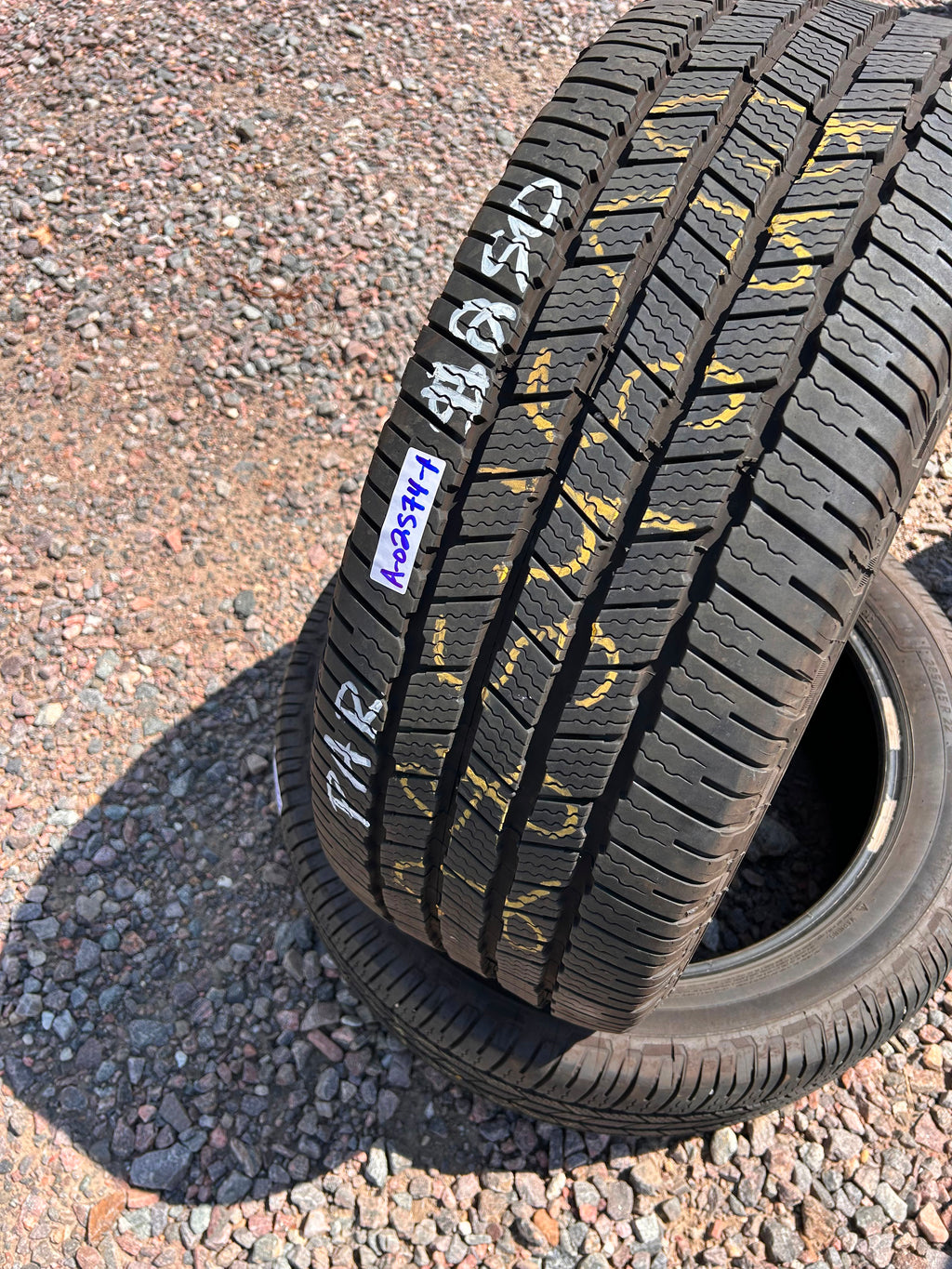 285/45R22 Pair (2 Like New Tires!!) Michelin Defender LTX M/S2