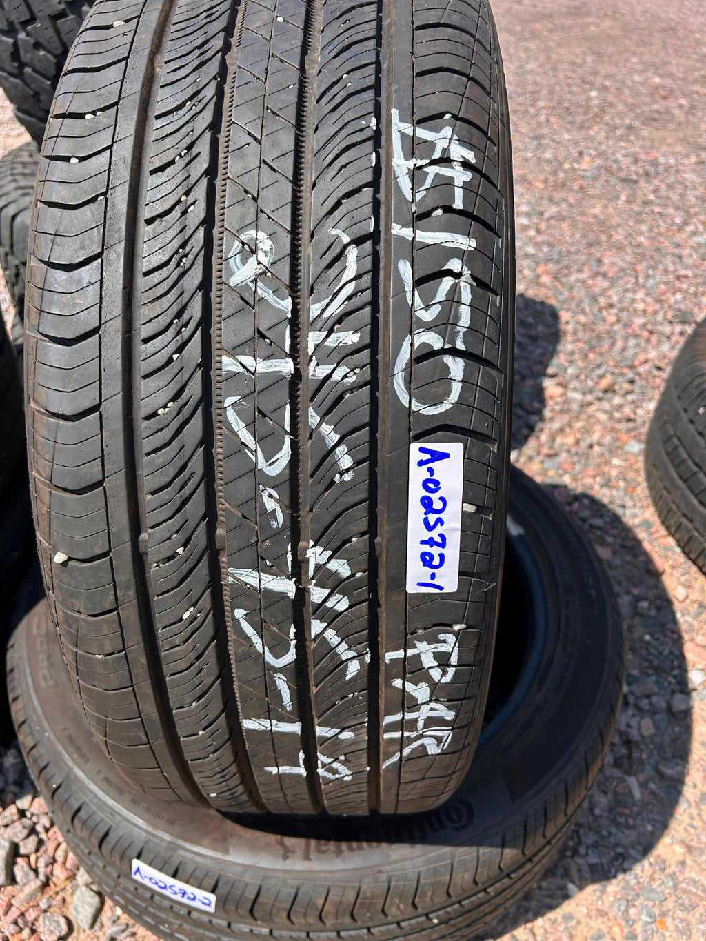 245/45R19 Pair (2 Used Tires)Continental Pro Contact TX
