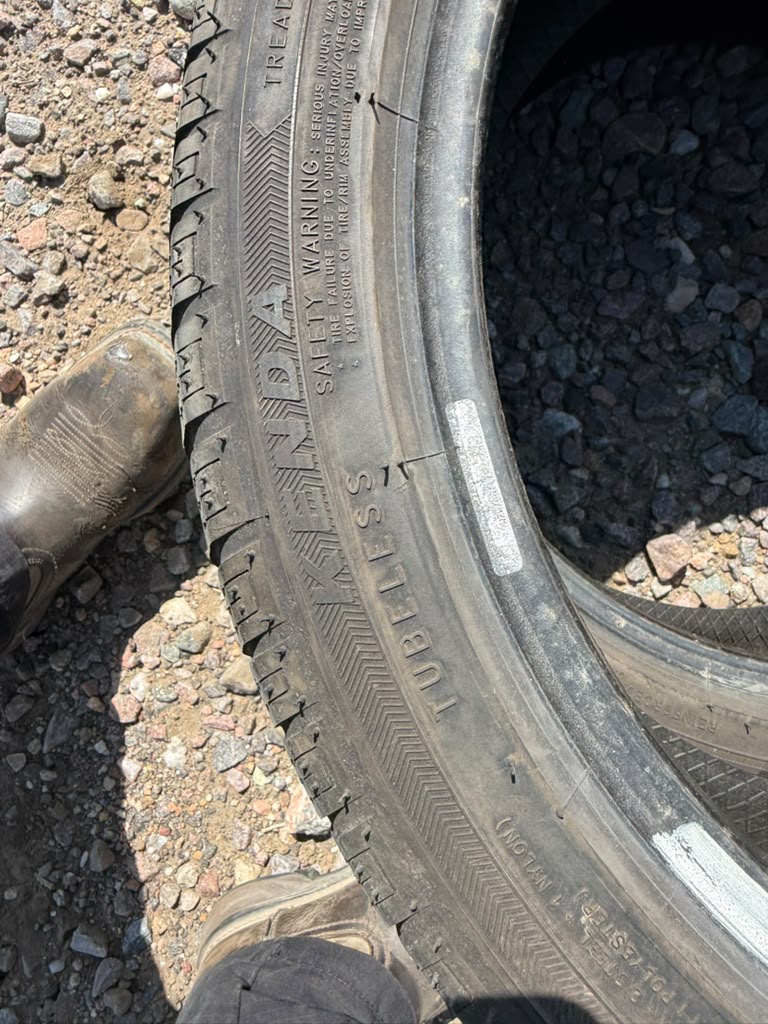 215/45R17 Pair (2 Used Tires) Kenda Vezda Touring