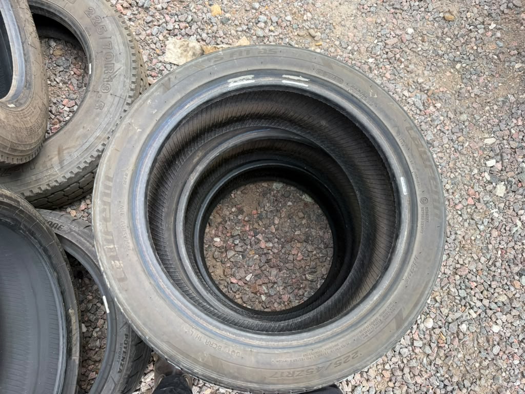 225/45R17 Set (4 Used Tires) Laufenn S Fit