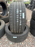 255/35R19 Pair (2 Used Tires) Bridgestone Potenza Sport