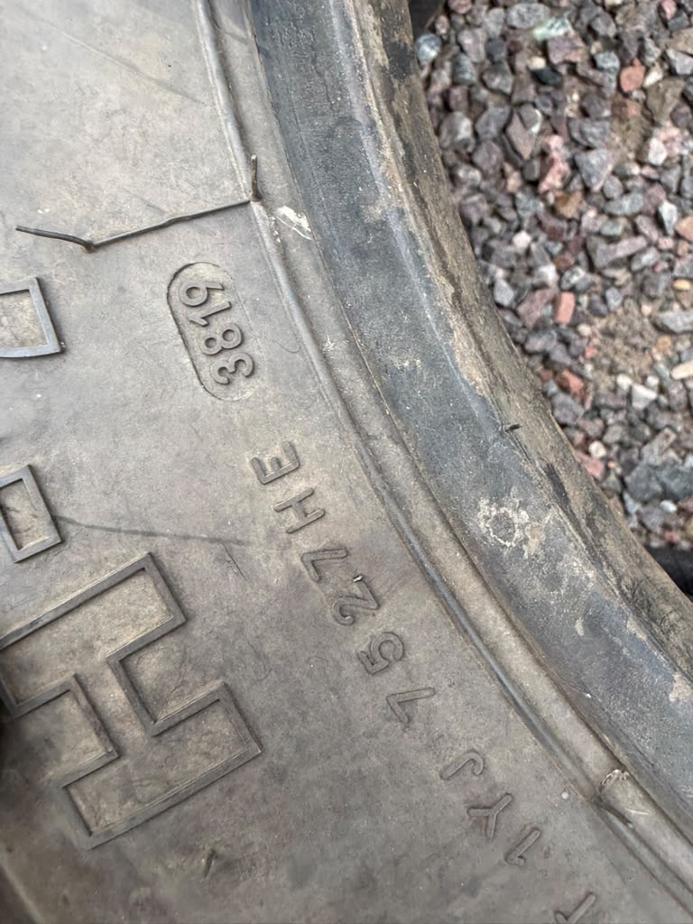 225/70R19.5 Pair (2 Used Tires) Hercules H-702