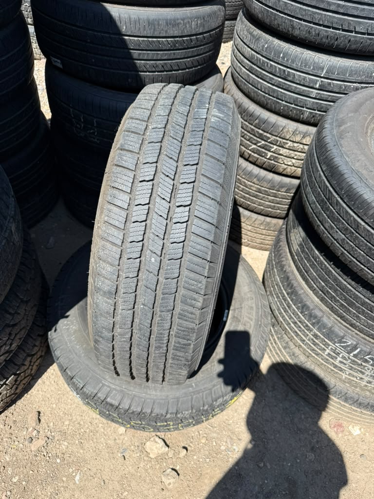 235/70R16 Pair (2 Used Tires) Michelin Defender LTX