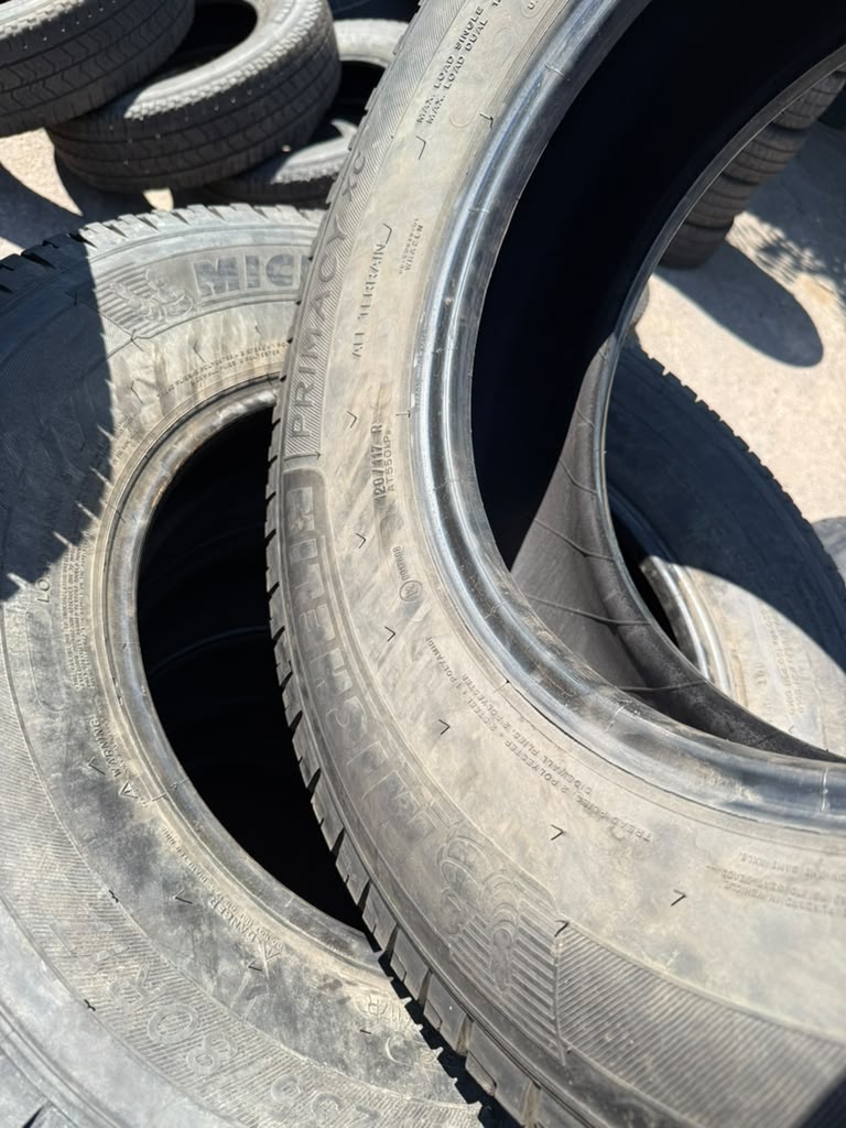 LT235/80R17 Set (6 Used Tires) Michelin Primacy LTX
