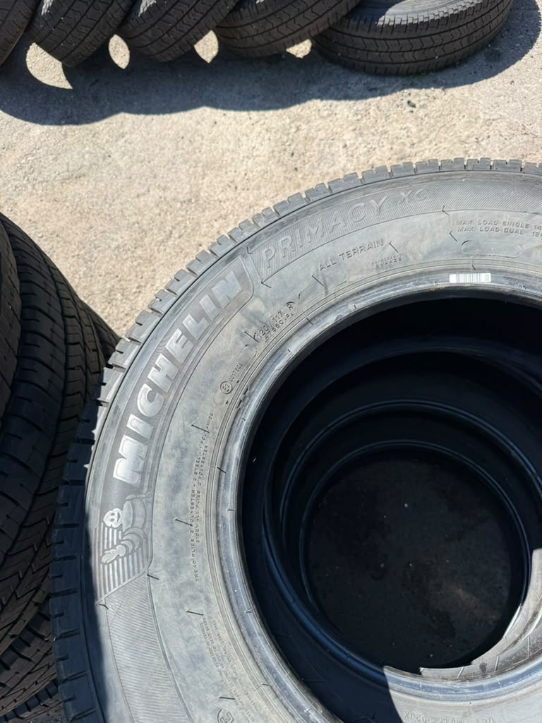 LT235/80R17 Set (4 Used Tires) Michelin Primacy LTX