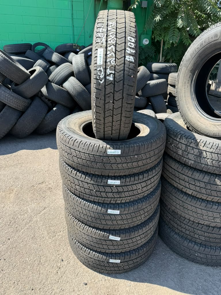 LT235/80R17 Set (6 Used Tires) Michelin Primacy XC