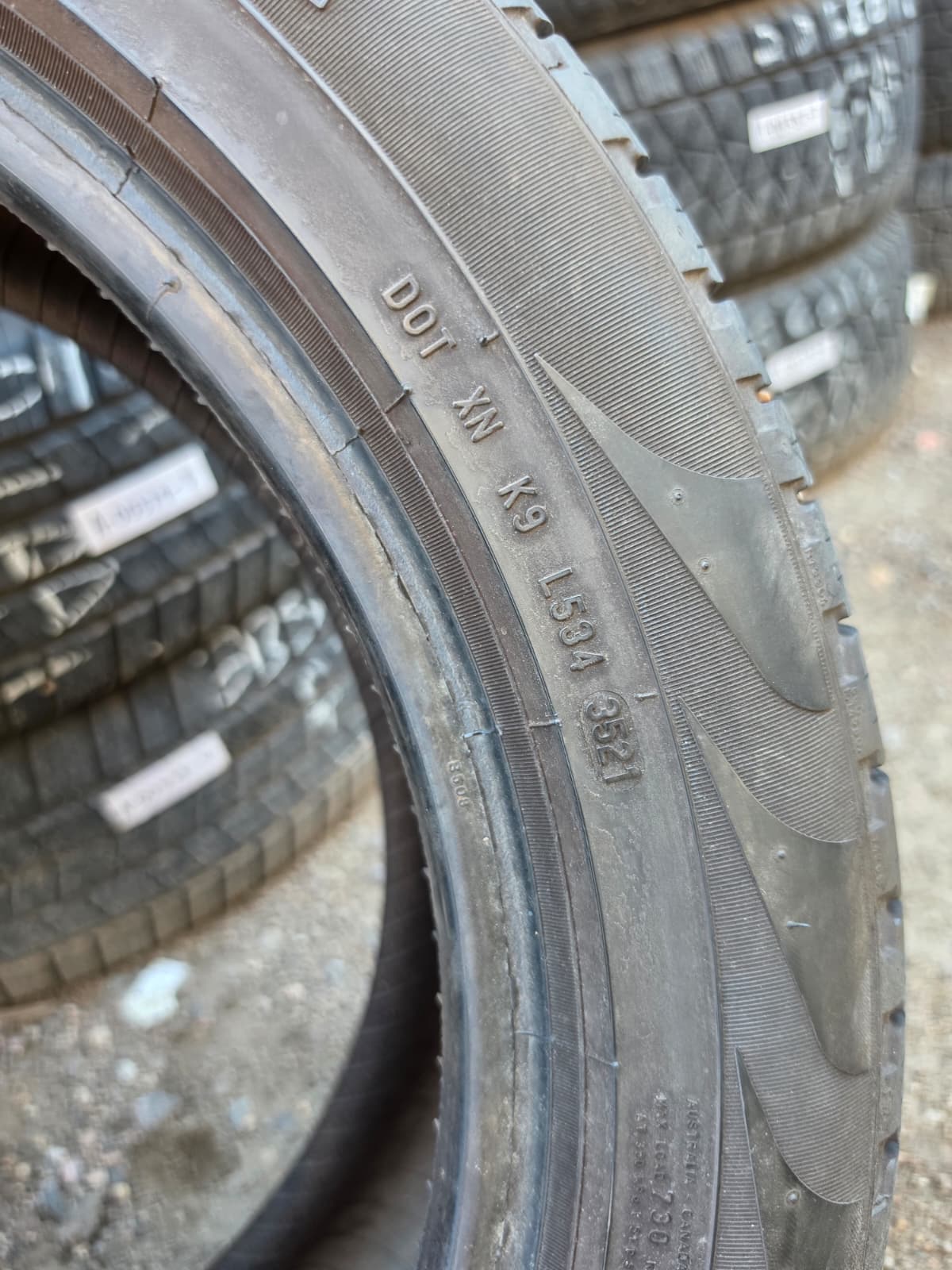235/50R18 Pair (2 Used Tires) Pirelli Scorpion Verde
