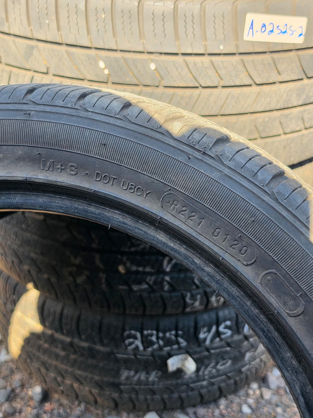 235/45R18 Pair (2 Used Tires) Milestar Ms932