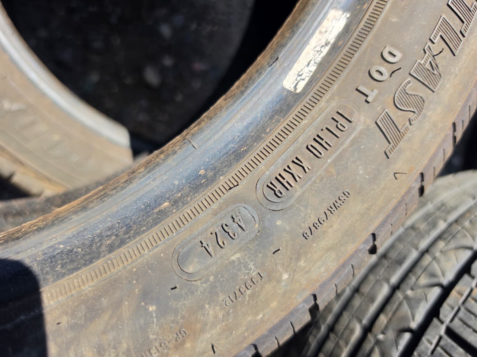 235/45R18 Pair (2 Used Tires) Goodyear Assurance Outlast