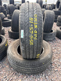 255/65R18 Pair (2 Used Tires) Bridgestone Alenza AS02