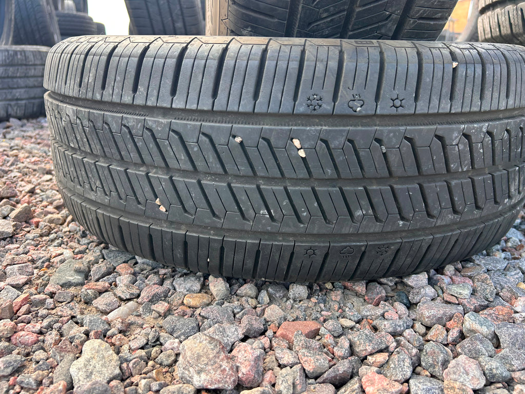 225/55R17 Pair (2 Used Tires) Continental Control Contact