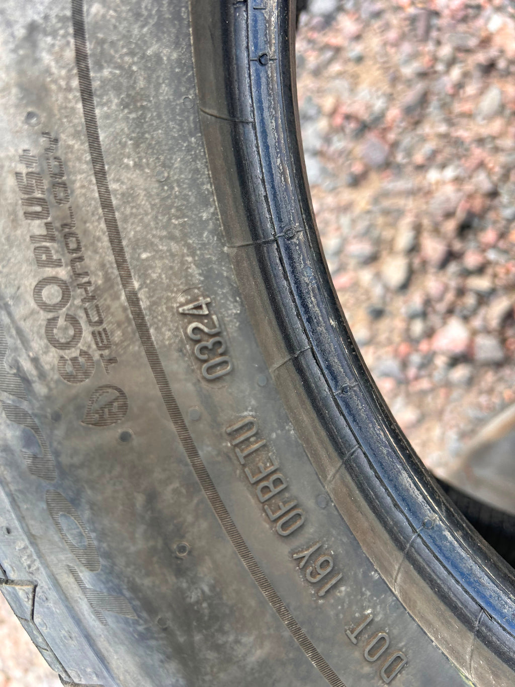225/55R17 Pair (2 Used Tires) Continental Control Contact