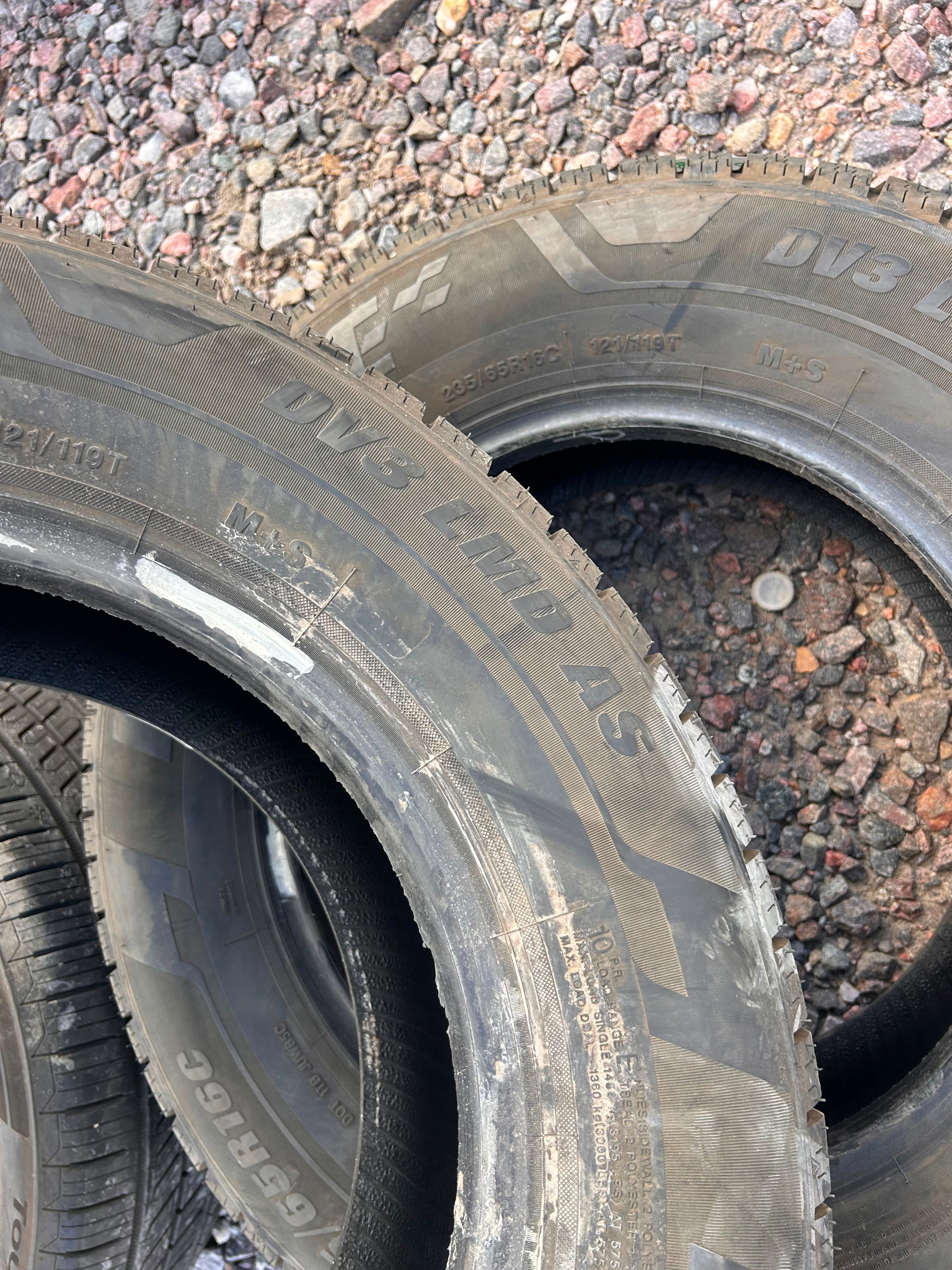 235/65R16 Pair (2 Like New Tires!!) Delinte DV3 LMD
