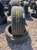 215/40R18 Pair (2 Used Tires) Michelin Pilot Sport 4