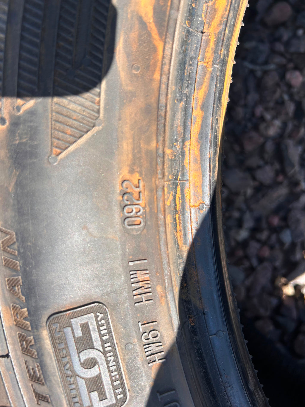 285/45R22 Pair (2 Used Tires) General Grabber
