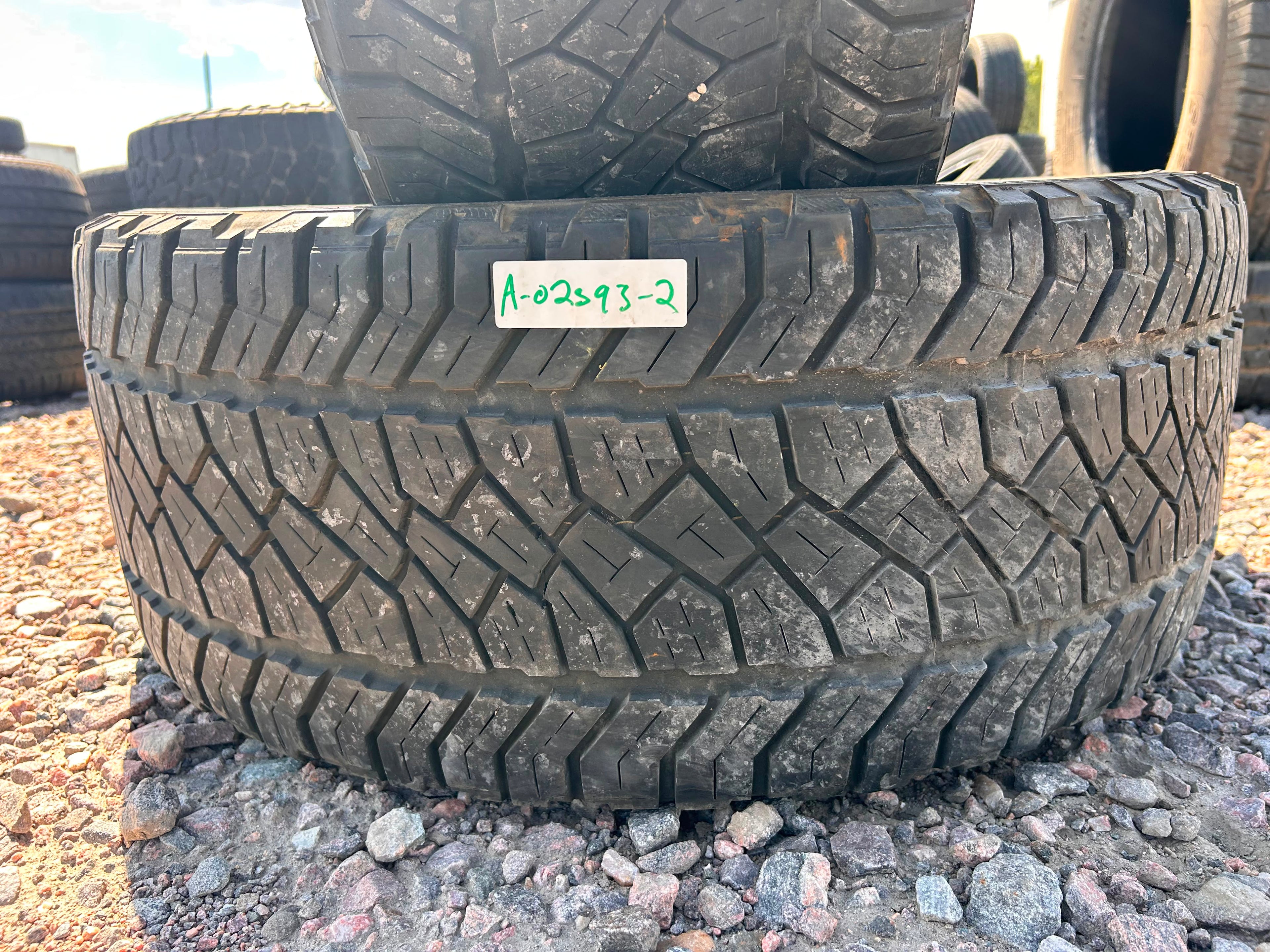 285/45R22 Pair (2 Used Tires) General Grabber